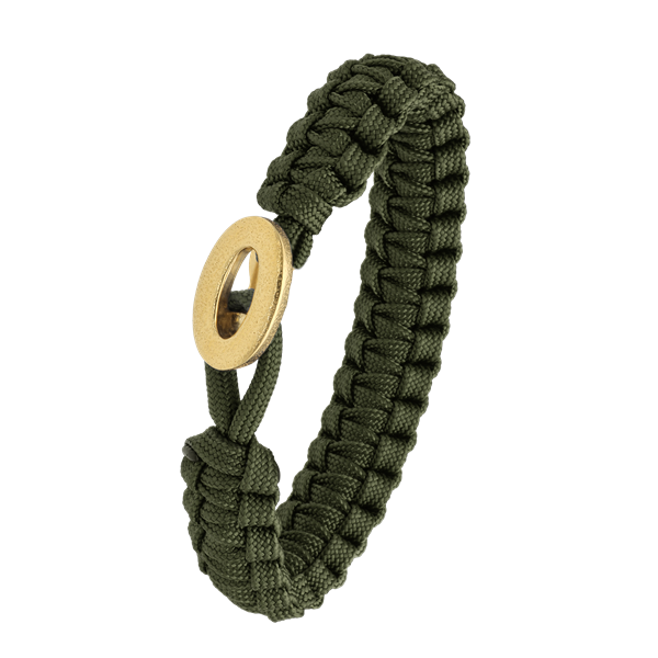 FSTS grønt armbånd m forg lås 06, von Aagaard