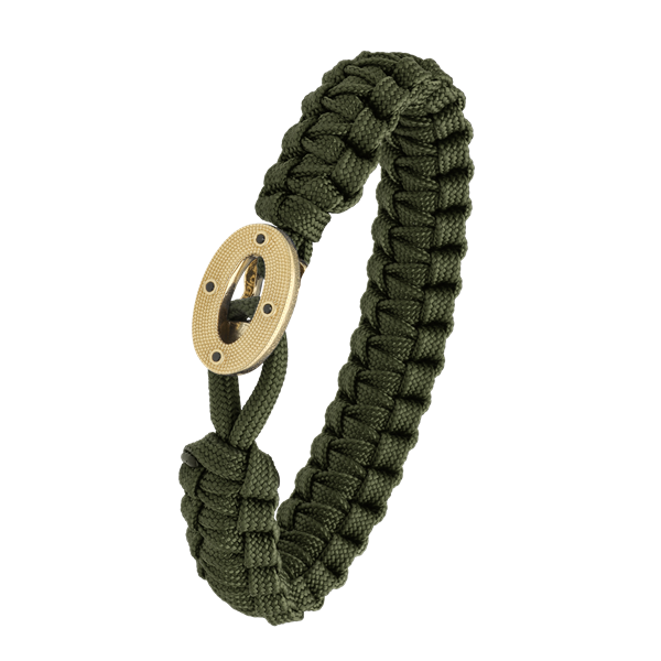 FSTS grønt armbånd m forg lås 07, von Aagaard