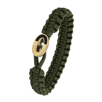 FSTS grønt armbånd m forg lås 08, von Aagaard