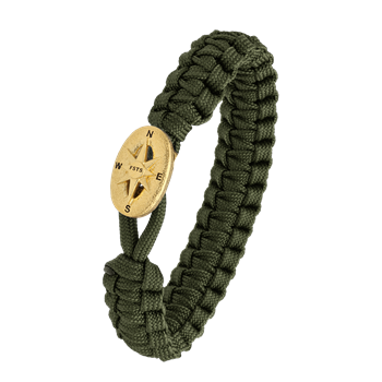 FSTS grønt armbånd m forg lås 09, von Aagaard