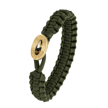 FSTS grønt armbånd m forg lås 10, von Aagaard