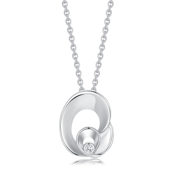 Sølv halskæde, von Støvring Design