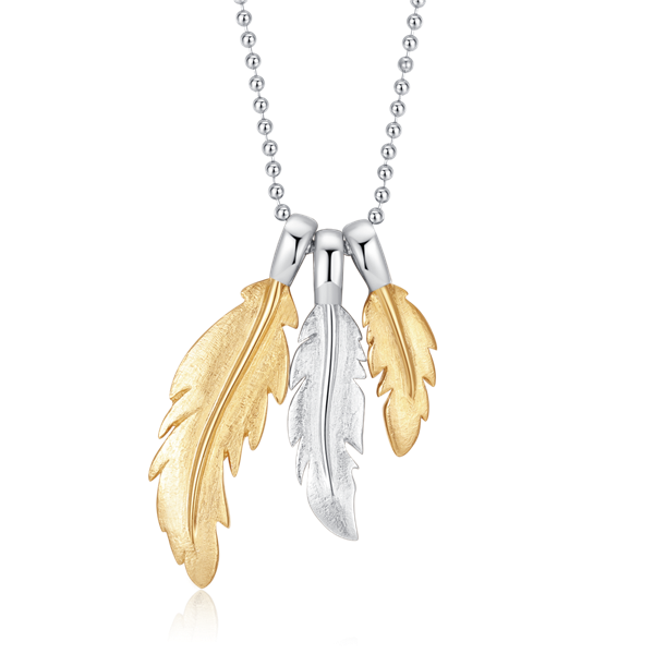 Sølv collier rhodineret, von Støvring Design