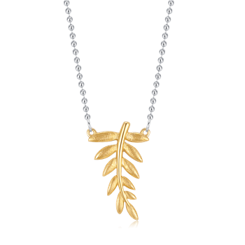 Sølv collier rhodineret, von Støvring Design