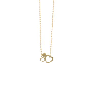 Halskæde med 3 hjerter, von Aagaard