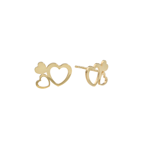 Ørestikker 3 hjerter, von Aagaard