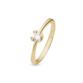 MARY Ring 14K LG DIAM 0,25CT W/VS, von Aagaard