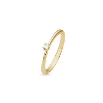 MARY Ring 8K LG DIAM 0,03CT W/VS, von Aagaard