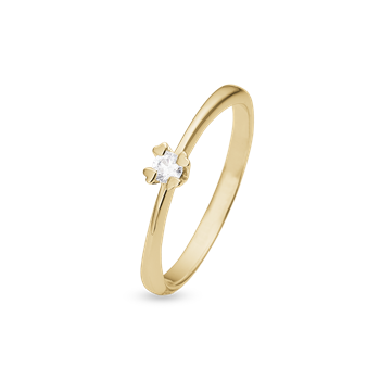 MARY Ring 8K LG DIAM 0,10CT W/VS, von Aagaard