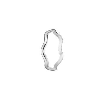 Børne ring, Bølgen, sølv, von Aagaard