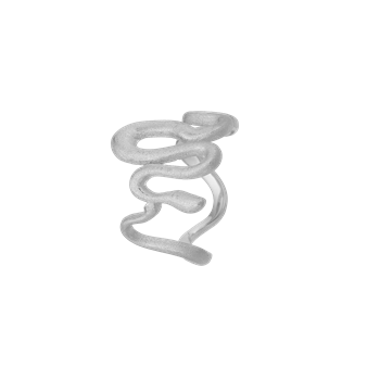 Snake, ring, sølv, von Aagaard
