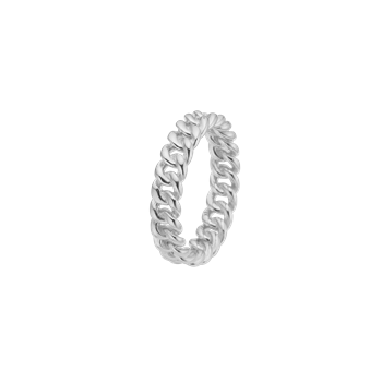 Ring, Links, sølv, von Aagaard