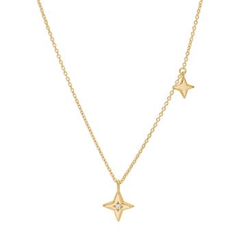 Forgyldt sølv halskæde STARA52, von Nordahl