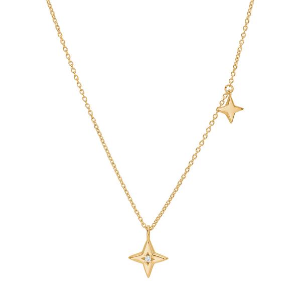 Forgyldt sølv halskæde STARA52, von Nordahl