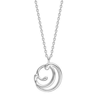 Rhd. sølv halskæde AURA52, von Nordahl