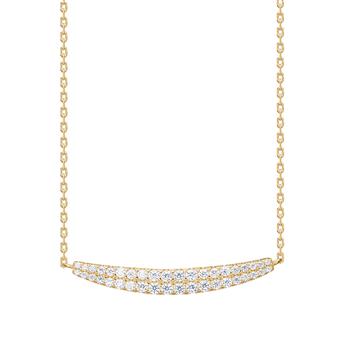 Forgyldt sølv halskæde RUNANOR, von Joanli Nor