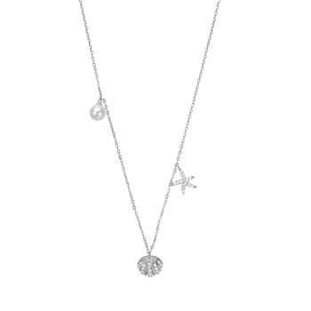 Rhd. sølv halskæde SELINANOR, von Joanli Nor