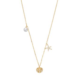 Forgyldt sølv halskæde SELINANOR, von Joanli Nor