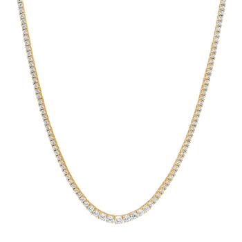 Forgyldt sølv halskæde RIKKENOR, von Joanli Nor