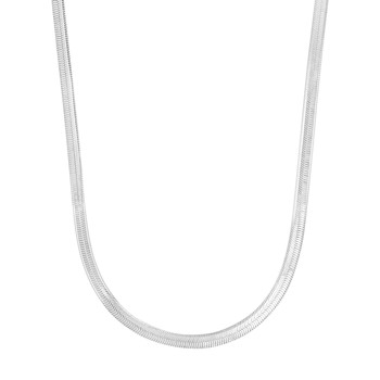 Rhd. Silberne Halskette FLAT52, von Nordahl