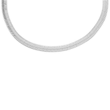 Bred slangehalskæde i stål, von Blicher Fuglsang