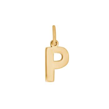 Forg. sølvvedhæng bogstav - P , von Siersbøl