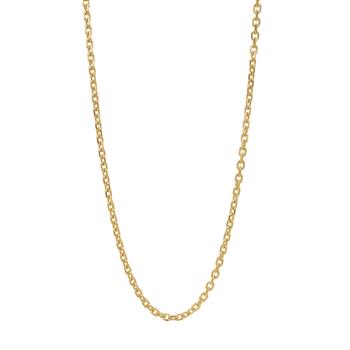 SON kæde stål anker facet, IP gold 50+5cm, von Son of Noa