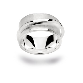 925/- Matt-/Glanzring, von Bastian Inverun