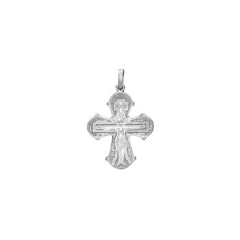 RHOD. SØLV DAGMAR KORS 17 x 20,5 MM, von Aagaard