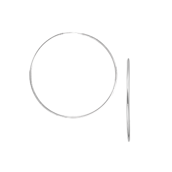 RHOD. SØLV CREOL  35MM, TRÅD 1,2 MM M/VI, von Aagaard