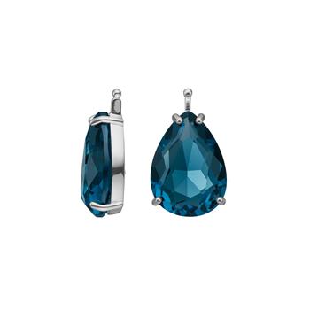 Glas facet m/rh sølv, von Heinzendorff