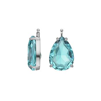 Glas facet m/rh sølv, von Heinzendorff