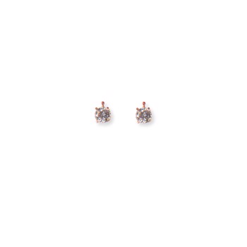 Cubic Zirkonia 7mm color01 m/rfg Silber - Paar, von Heinzendorff