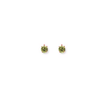 Cubic Zirkonia 7mm Farbe61 m/rfg Silber - Paar, von Heinzendorff