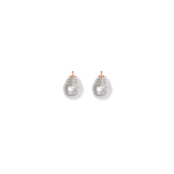 Mallorca Perlen Barock Farbe07 mit Rfg Silber - Paar, von Heinzendorff