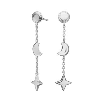 Rhd. sølv ørehængere UNIVERSE52, von Nordahl