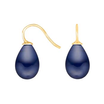 Forg. sølvøreh. m/bøhmisk kvartsglas farve84, von Heinzendorff