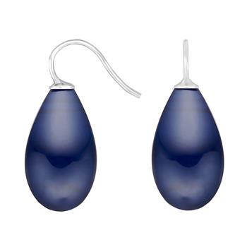 Rhod. sølvøreh. m/bøhmisk kvartsglas farve84, von Heinzendorff