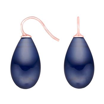 Rosaforg. sølvøreh. m/bøhmisk kvartsglas farve84, von Heinzendorff