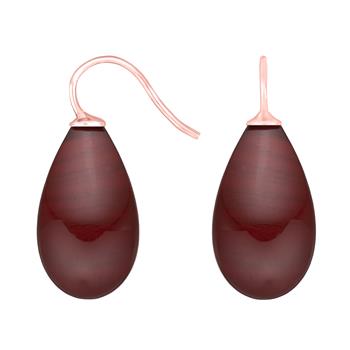 Rosaforg. sølvøreh. m/bøhmisk kvartsglas farve84, von Heinzendorff