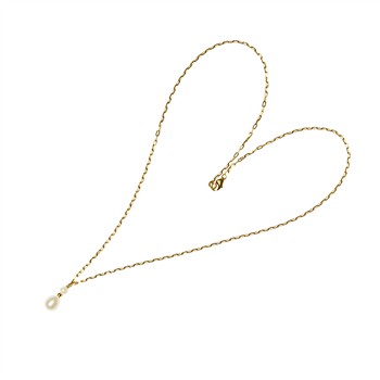 18kt Halskette mit Süßwasserperlen 45 cm, von San - Links of Joy