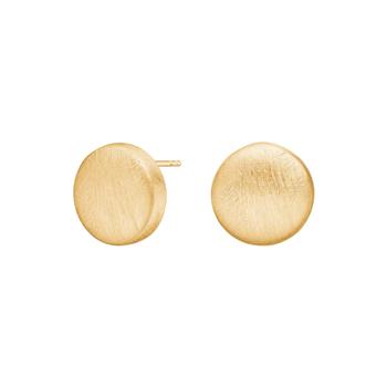 Forg. sølv mat system-ørestikker Ann 14x14mm, von Heinzendorff