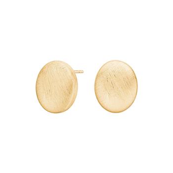 Forg. sølv mat system-ørestikker Anja 13x16mm, von Heinzendorff