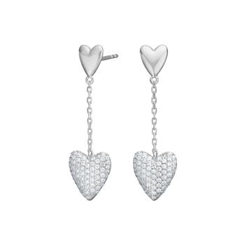 Rhd. sølv ørehængere RISANOR, von Joanli Nor