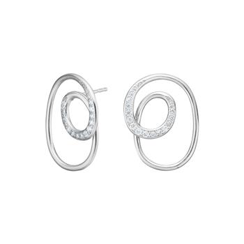 Rhd. sølv ørestikker small RUELLENOR, von Joanli Nor