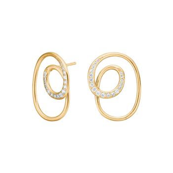 Forgyldt sølv ørestikker small RUELLENOR, von Joanli Nor