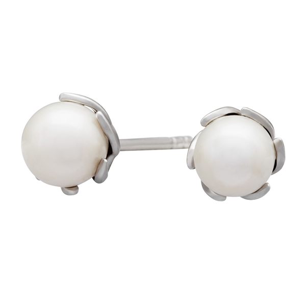 Rhod. sølvørestikker SWING m/FWP 6mm, von Siersbøl