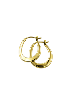 Creol 8 karat guld oval small, von L&G