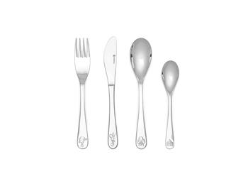 Børnebestik, 4-delt, Circus, rustfrit stål, von Noa Kids