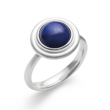 925/- Ring mat/blank, lapis 2,73ct, von Bastian Inverun